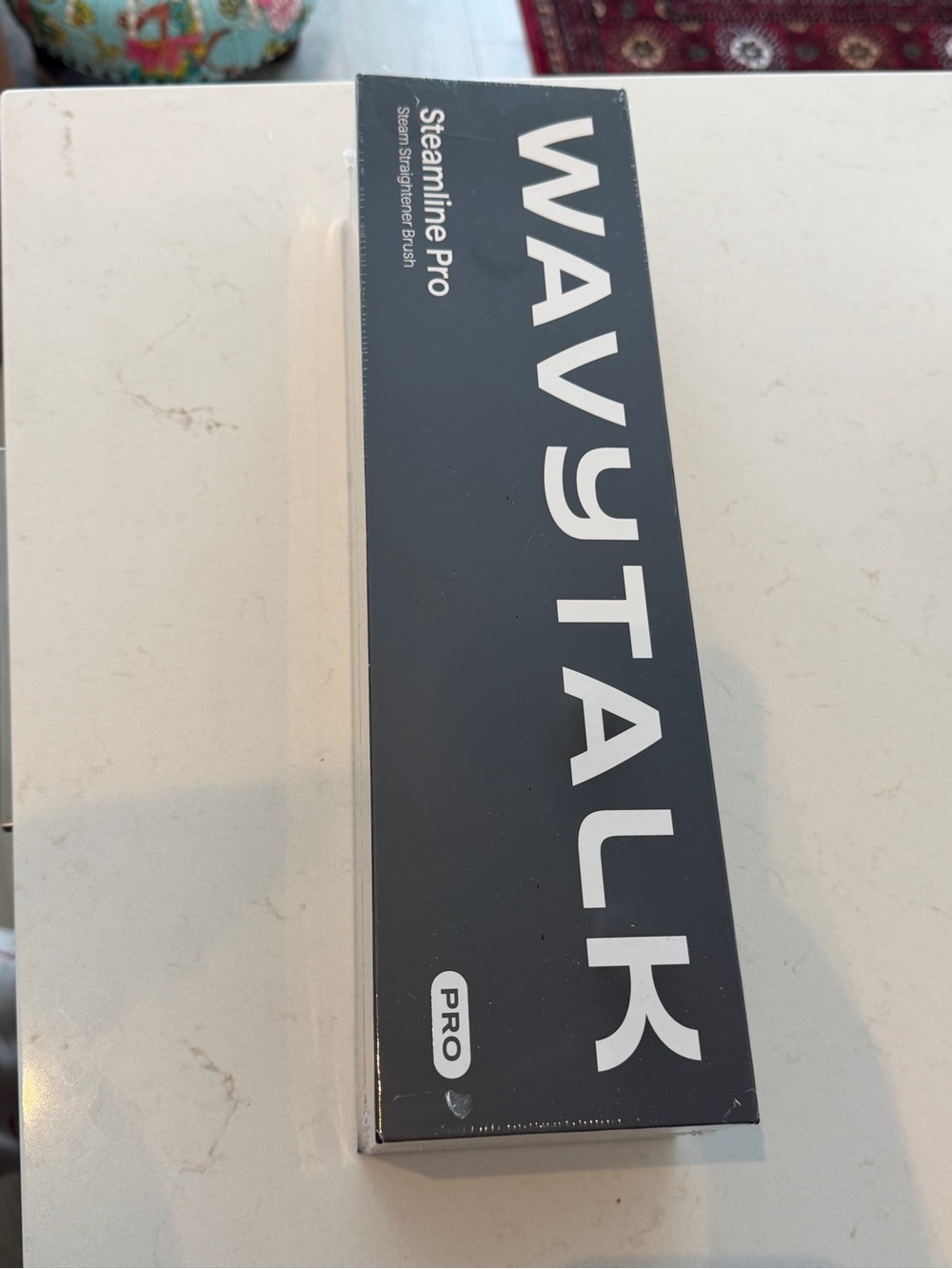 NEW Wavytalk Streamline Pro Stream Hair Straightener Brush Pink Sealed